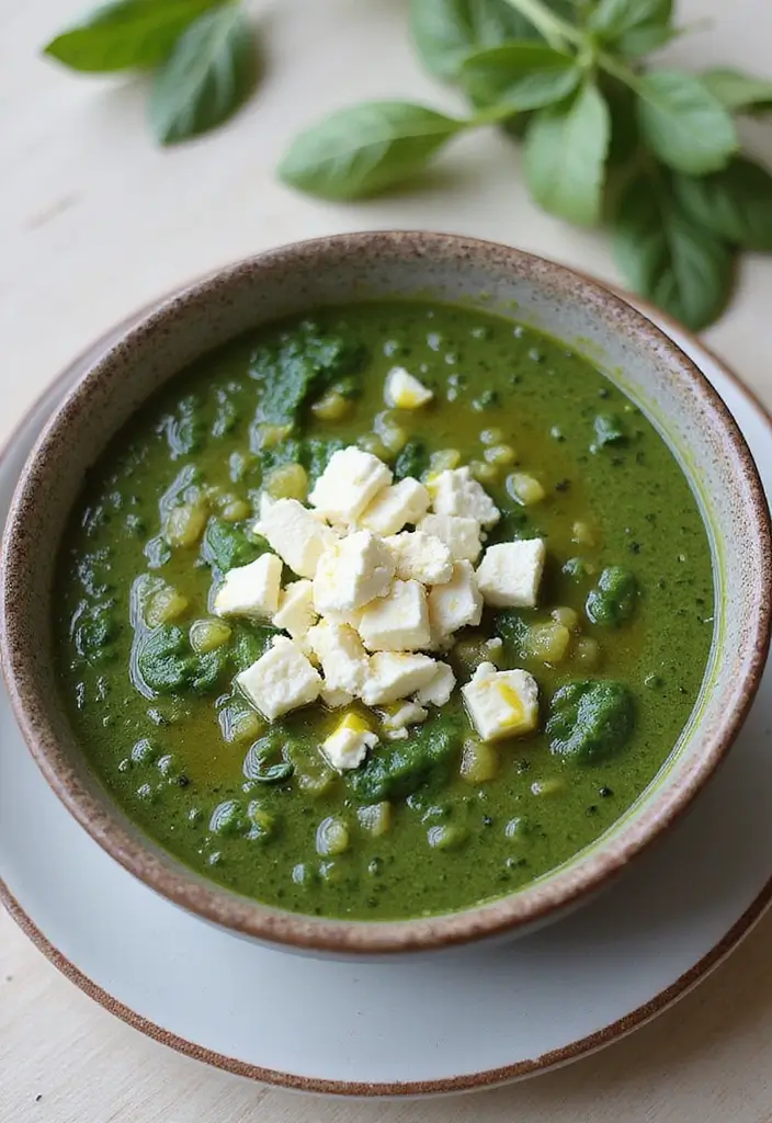30 Winter Soup Recipes for Slow Cooker Comfort 200 30 Winter Soup Recipes for Slow Cooker Comfort - 30. Spinach and Feta Soup