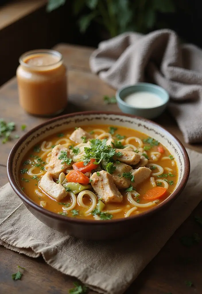 30 Winter Soup Recipes for Slow Cooker Comfort 22 30 Winter Soup Recipes for Slow Cooker Comfort - 4. Comforting Chicken Noodle Soup