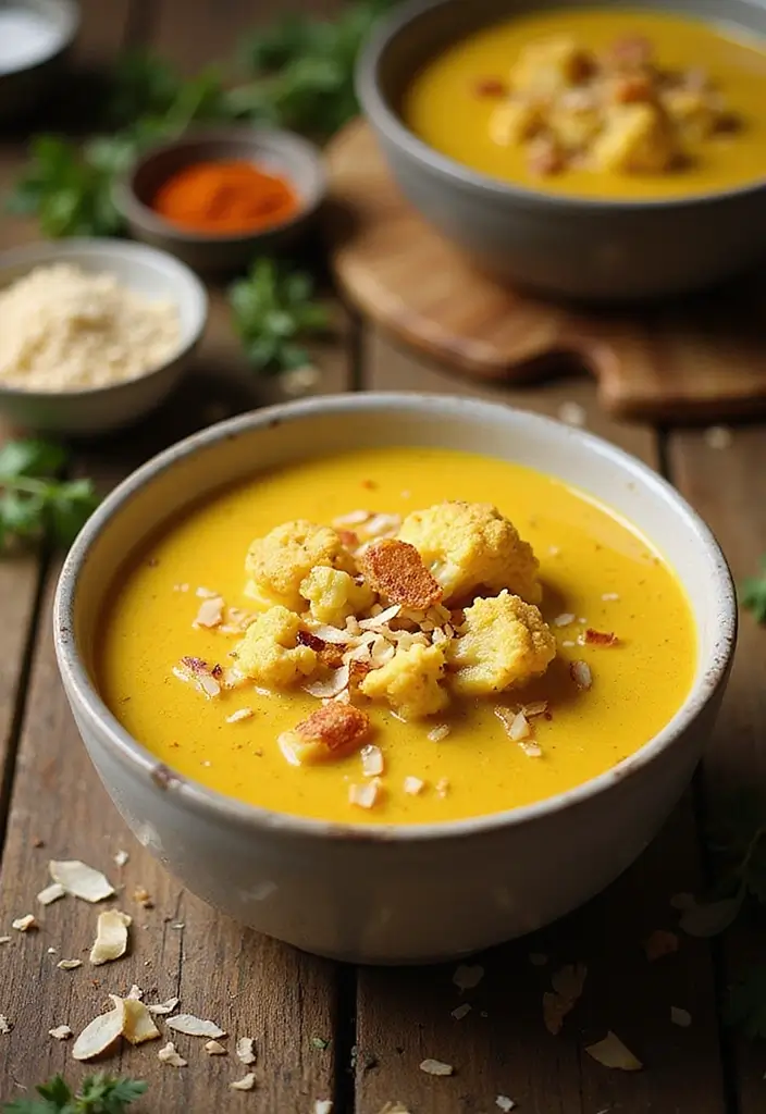 30 Winter Soup Recipes for Slow Cooker Comfort 57 30 Winter Soup Recipes for Slow Cooker Comfort - 9. Curried Cauliflower Soup